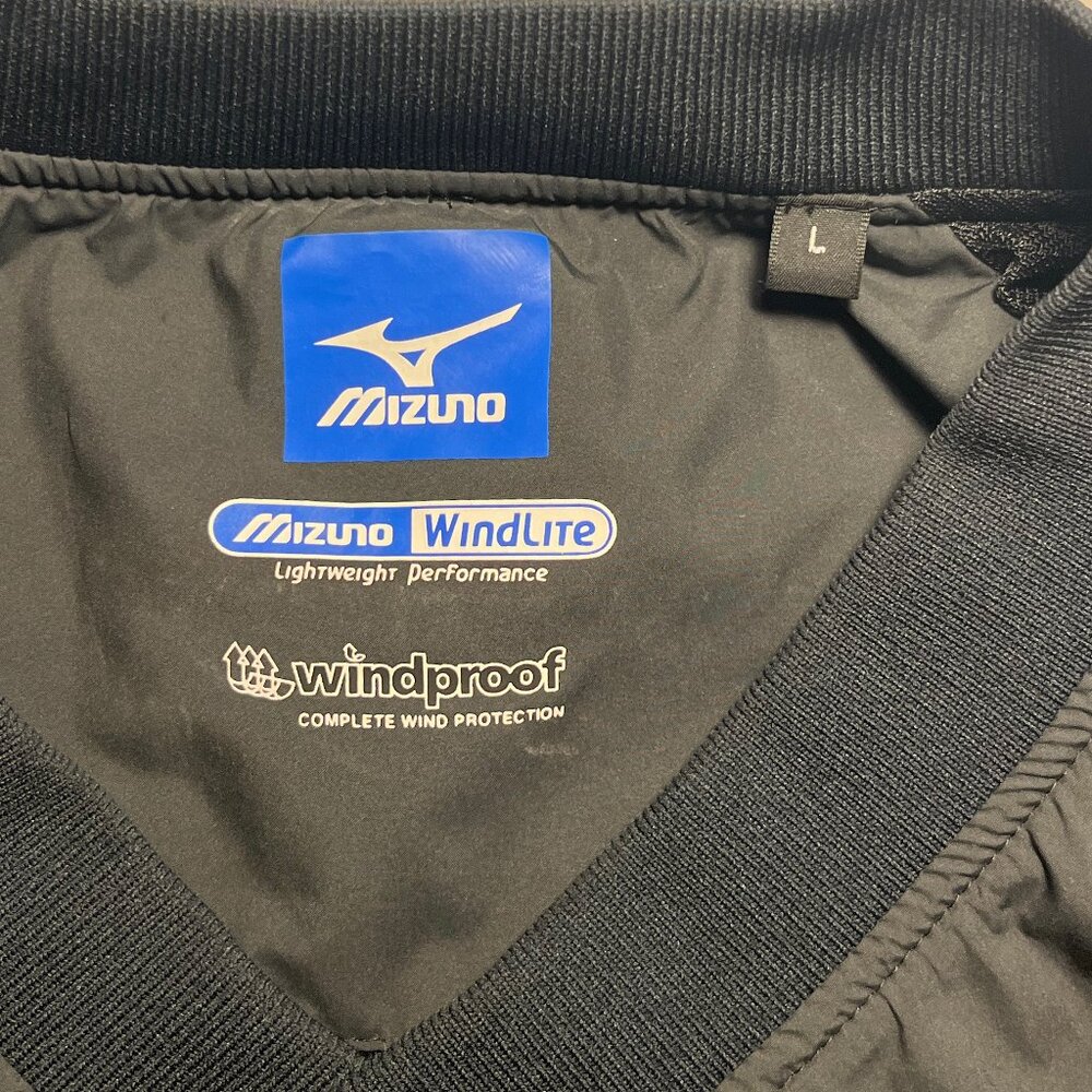 Mizuno V-Neck Windproof Pullover Jacket - image 8